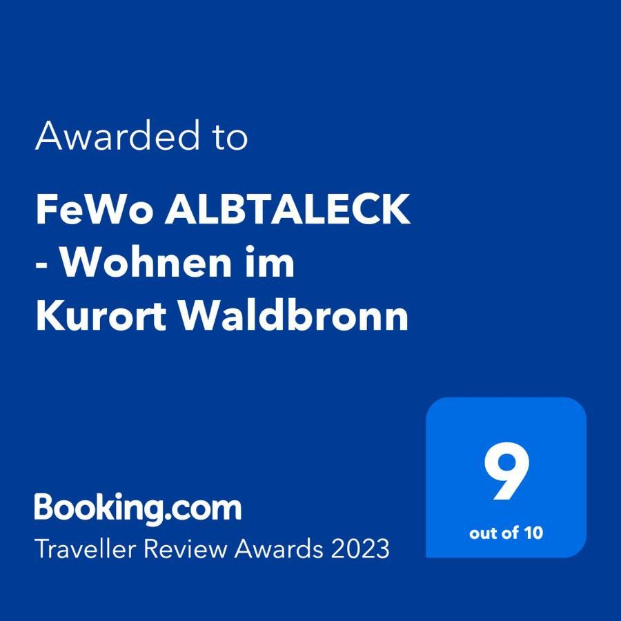 Fewo Albtaleck - Wohnen Im Kurort Waldbronn Exterior photo